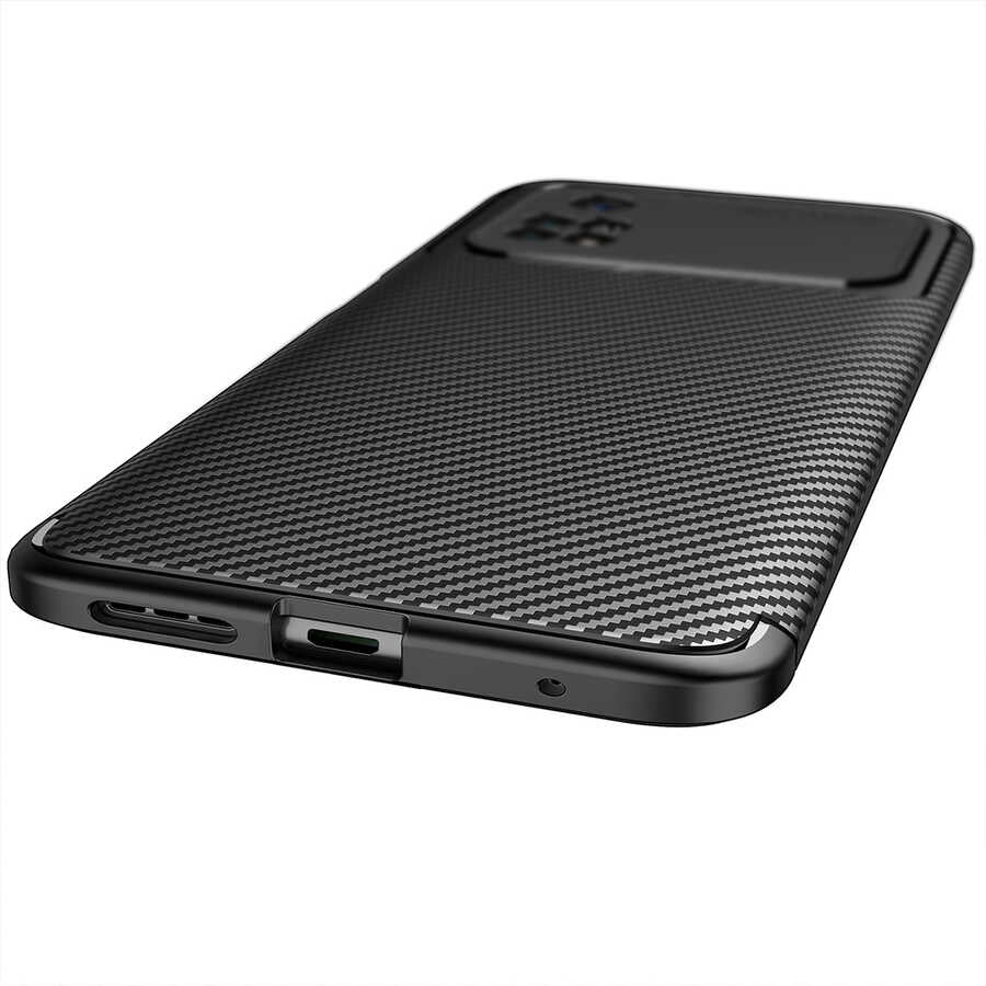 Xiaomi Poco M4 Pro 4G Kılıf Zore Negro Silikon Kapak Siyah