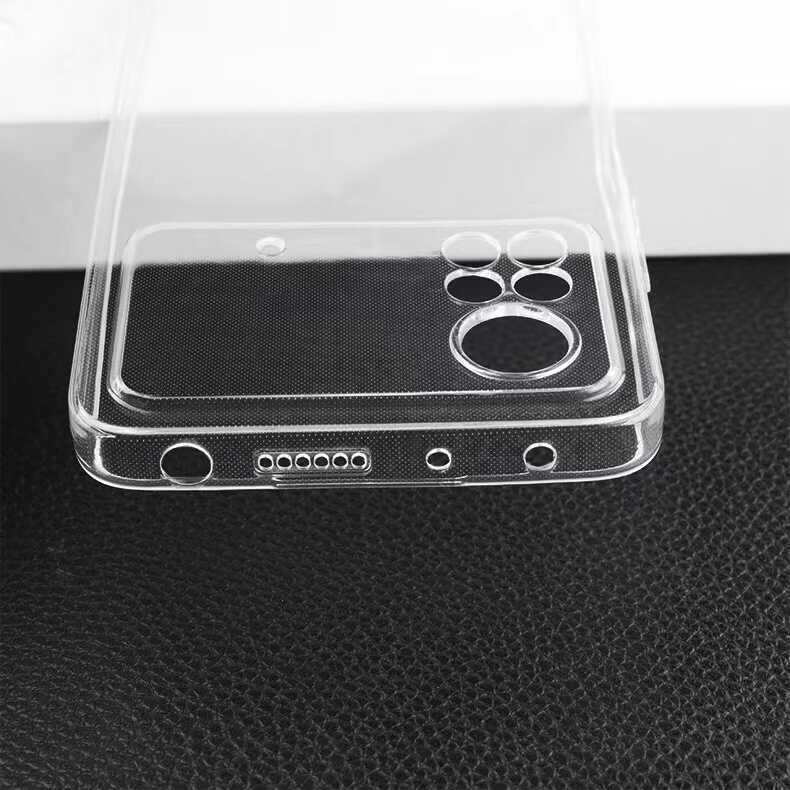 Xiaomi Poco M4 Pro 4G Kılıf Zore Süper Silikon Kapak Renksiz