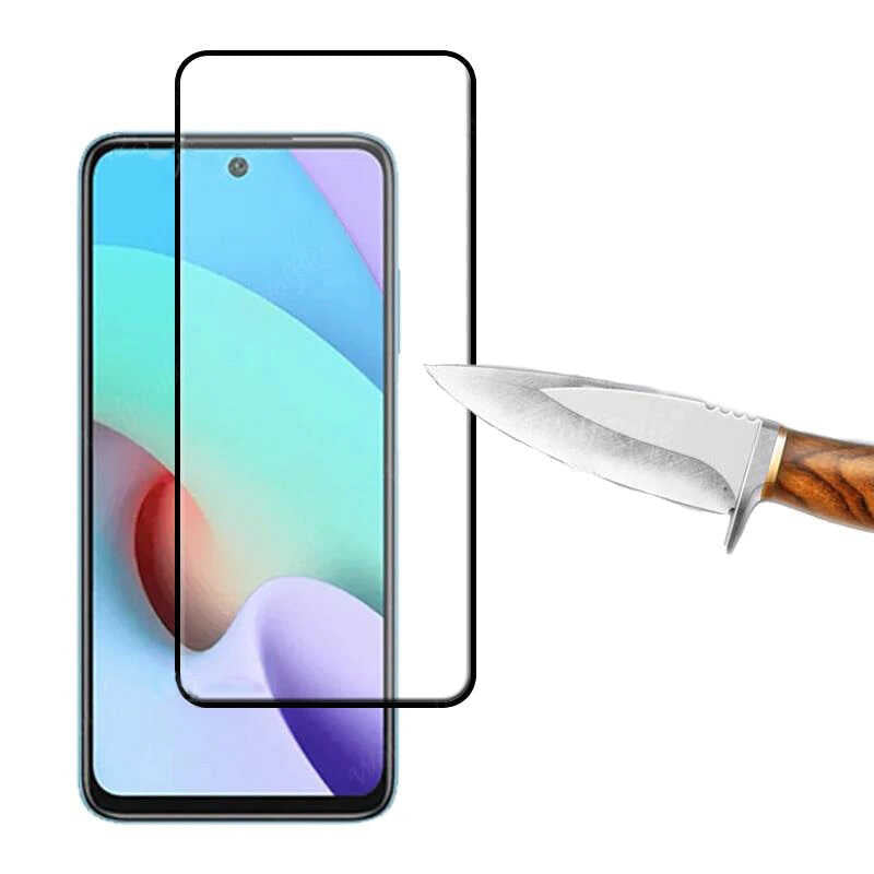 Xiaomi Poco M4 Pro 5G Davin 5D Cam Ekran Koruyucu Siyah