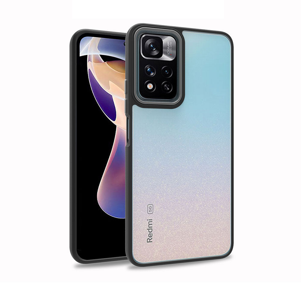 Xiaomi Poco M4 Pro 5G Kılıf Zore Flora Kapak Siyah