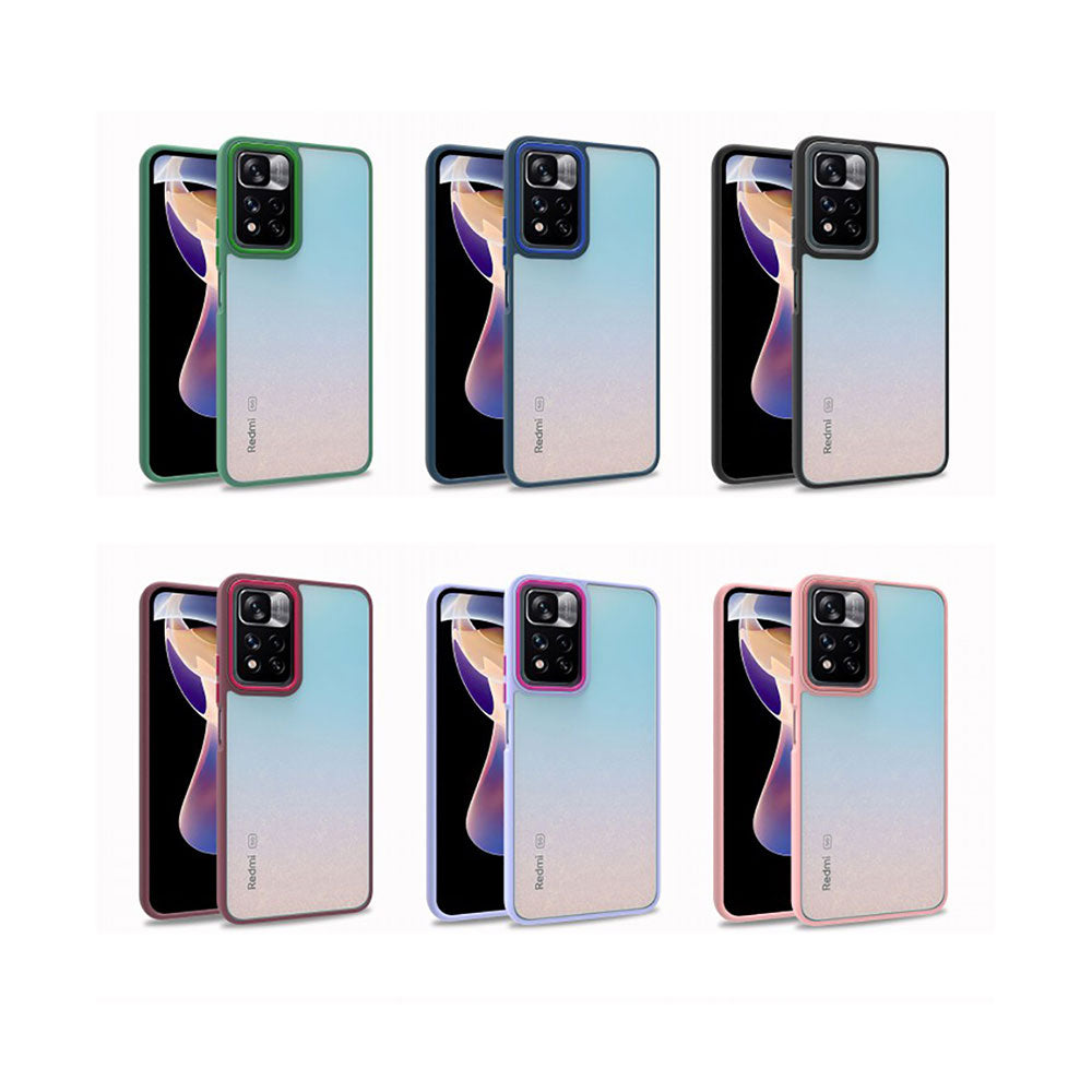Xiaomi Poco M4 Pro 5G Kılıf Zore Flora Kapak Siyah