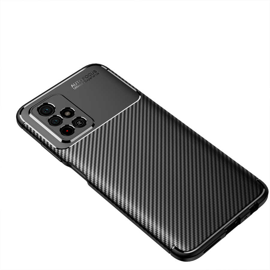 Xiaomi Poco M4 Pro 5G Kılıf Zore Negro Silikon Kapak Siyah