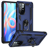 Xiaomi Poco M4 Pro 5G Kılıf Zore Vega Kapak Mavi