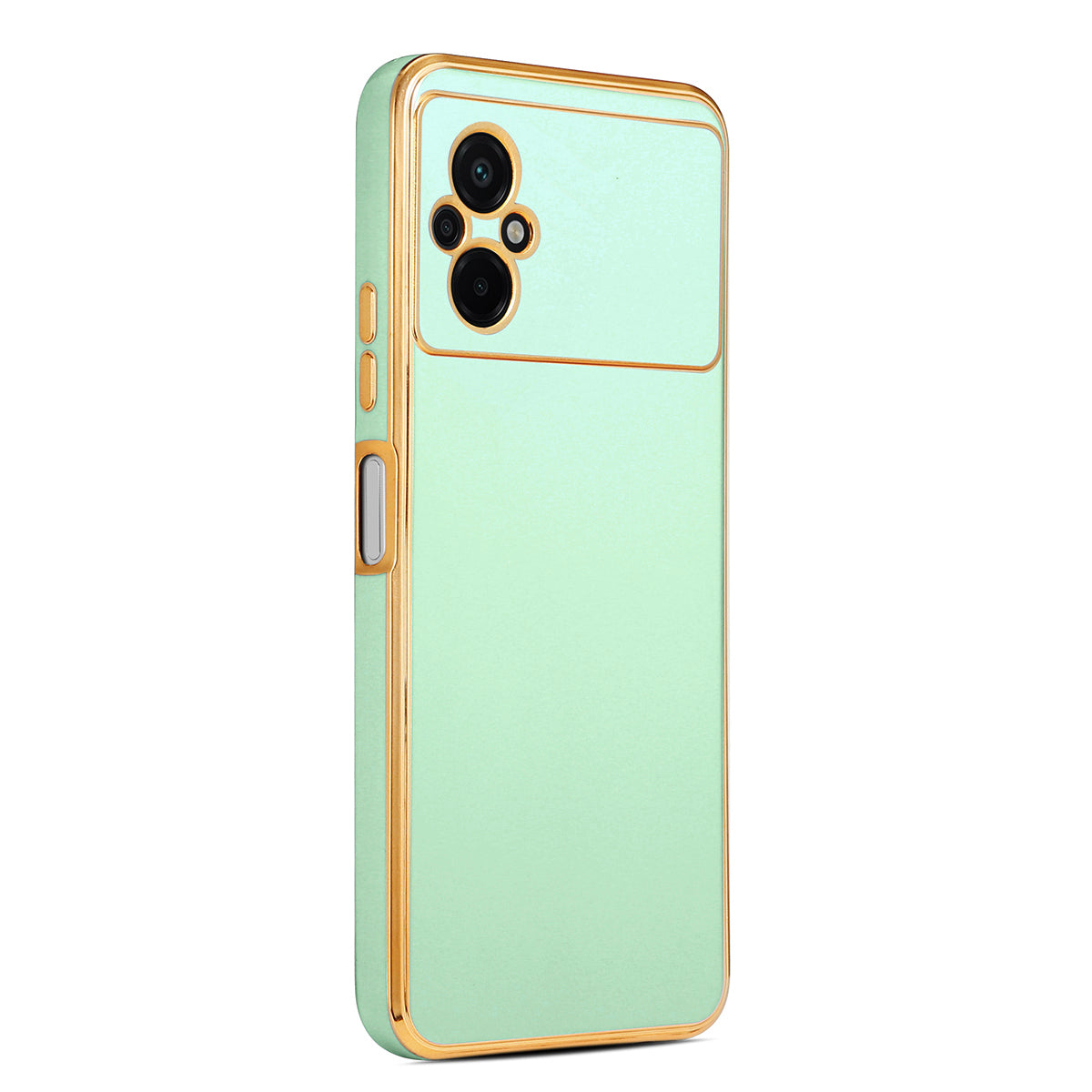 Xiaomi Poco M5 Kılıf Zore Bark Kapak Açık Yeşil