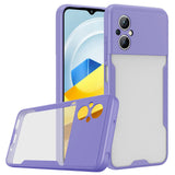 Xiaomi Poco M5 Kılıf Zore Parfe Kapak Mor
