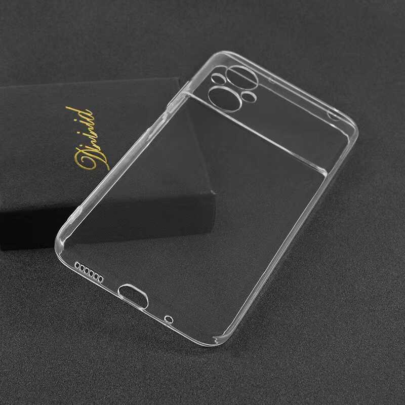 Xiaomi Poco M5 Kılıf Zore Süper Silikon Kapak Renksiz