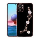 Xiaomi Poco M5S Kılıf El Tutamaçlı Kamera Korumalı Zore Taka Silikon Kapak Siyah