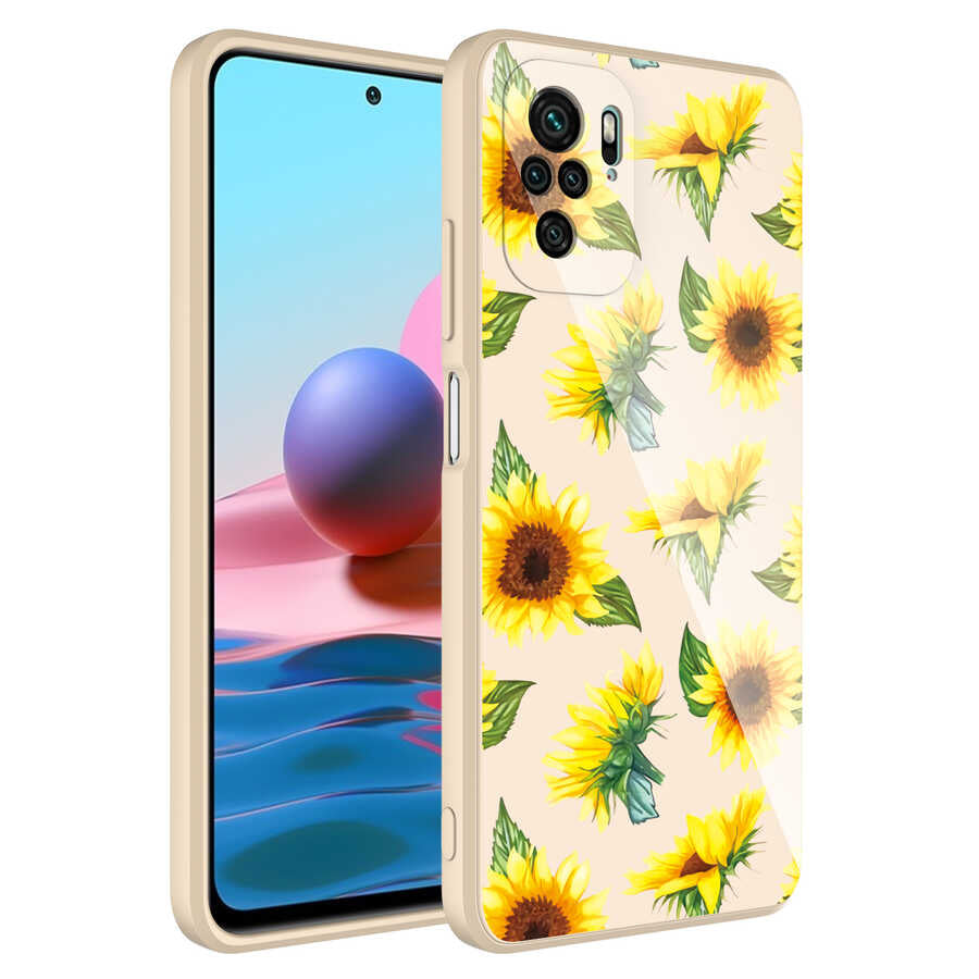 Xiaomi Poco M5S Kılıf Kamera Korumalı Desenli Sert Silikon Zore Epoksi Kapak NO2