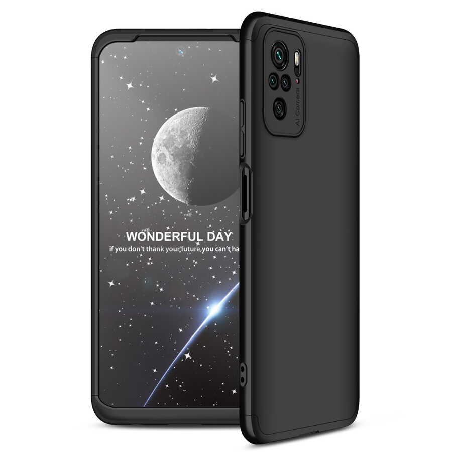 Xiaomi Poco M5S Kılıf Zore Ays Kapak Siyah