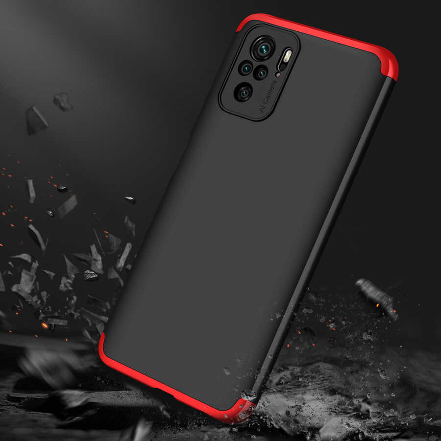 Xiaomi Poco M5S Kılıf Zore Ays Kapak Rose Gold