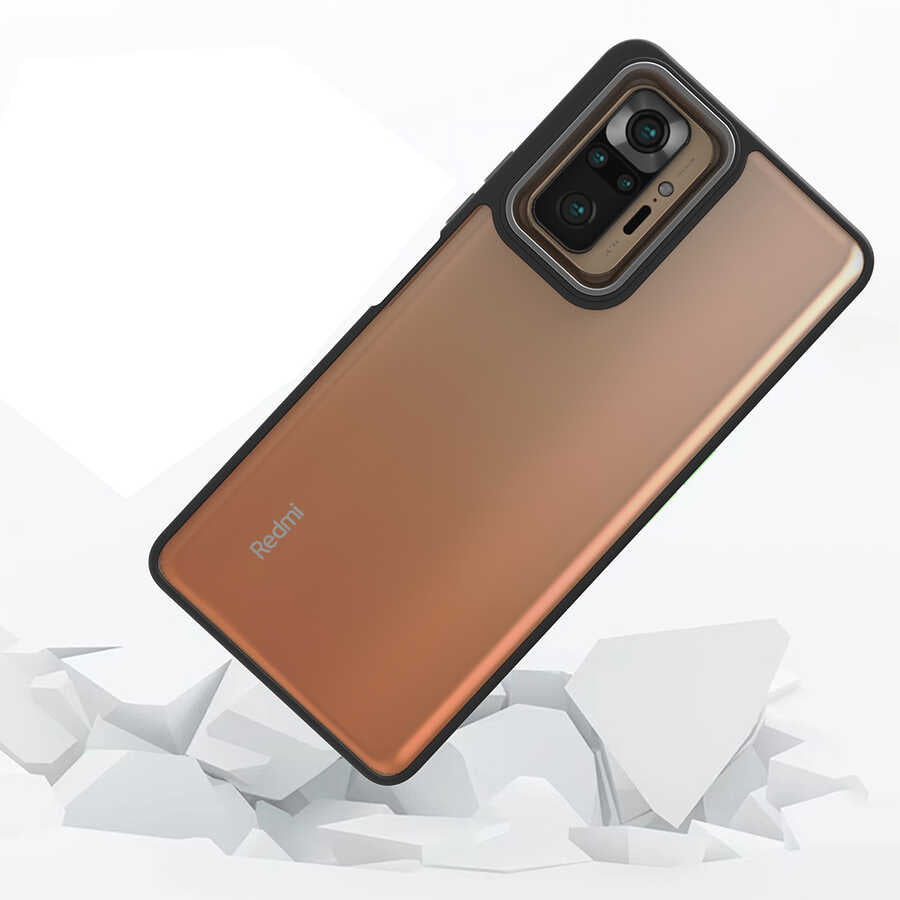 Xiaomi Poco M5S Kılıf Zore Flora Kapak Lila