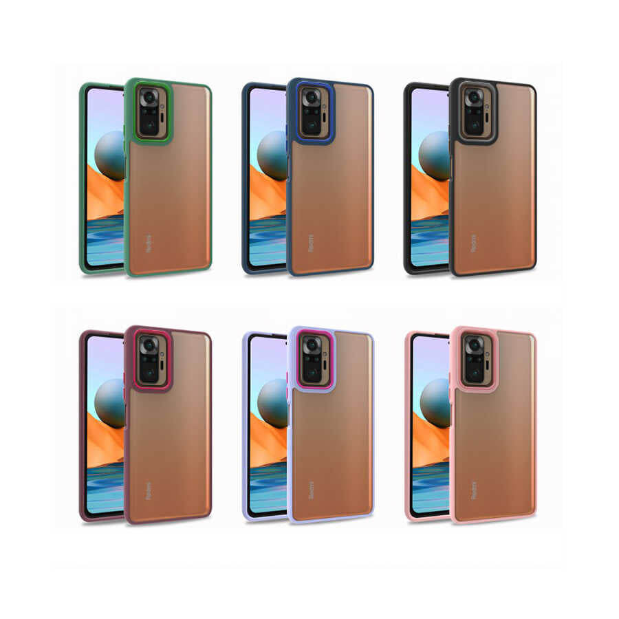 Xiaomi Poco M5S Kılıf Zore Flora Kapak Yeşil