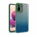 Xiaomi Poco M5S Kılıf Zore Flora Kapak Yeşil