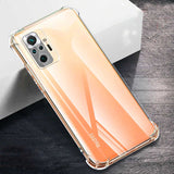 Xiaomi Poco M5S Kılıf Zore Kamera Korumalı Nitro Anti Shock Silikon Renksiz