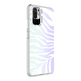 Xiaomi Poco M5S Kılıf Zore M-Blue Desenli Kapak Zebra No1