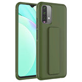 Xiaomi Poco M5S Kılıf Zore Qstand Kapak Lacivert