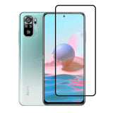 Xiaomi Poco M5S Zore Kenarları Kırılmaya Dayanıklı Cam Ekran Koruyucu Siyah