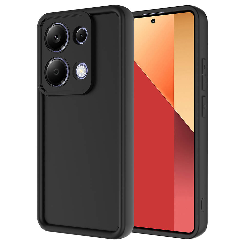 Xiaomi Poco M6 Pro 4G Kılıf Kamera Korumalı Zore Ananas Kapak Mürdüm