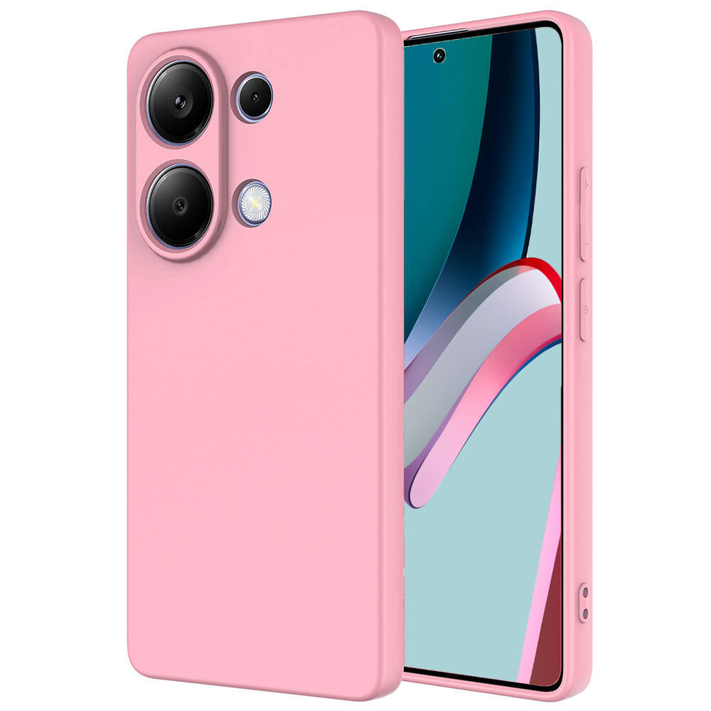 Xiaomi Poco M6 Pro 4G Kılıf Zore Mara Lansman Kapak Lila