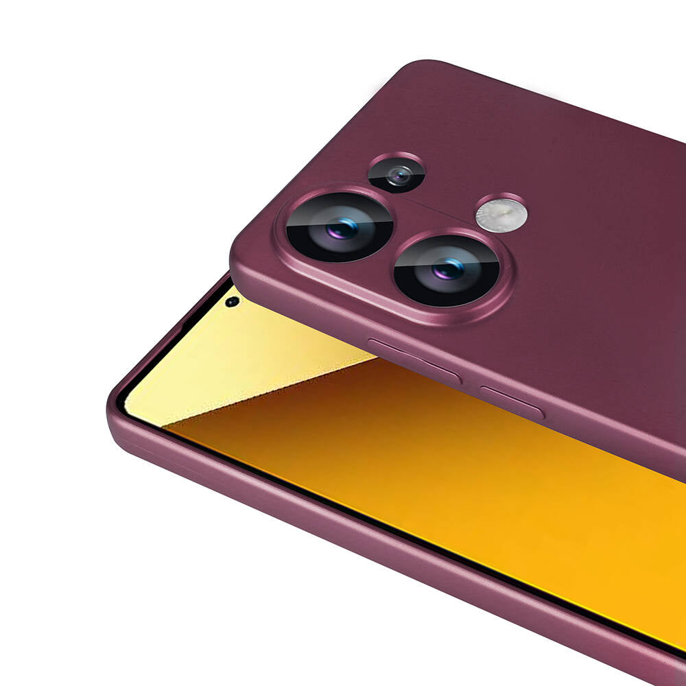 Xiaomi Poco M6 Pro 4G Kılıf Zore Premier Silikon Kapak Saks Mavi