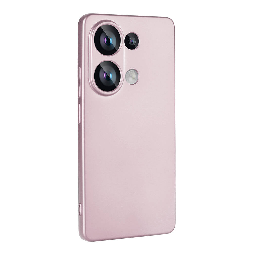 Xiaomi Poco M6 Pro 4G Kılıf Zore Premier Silikon Kapak Gold