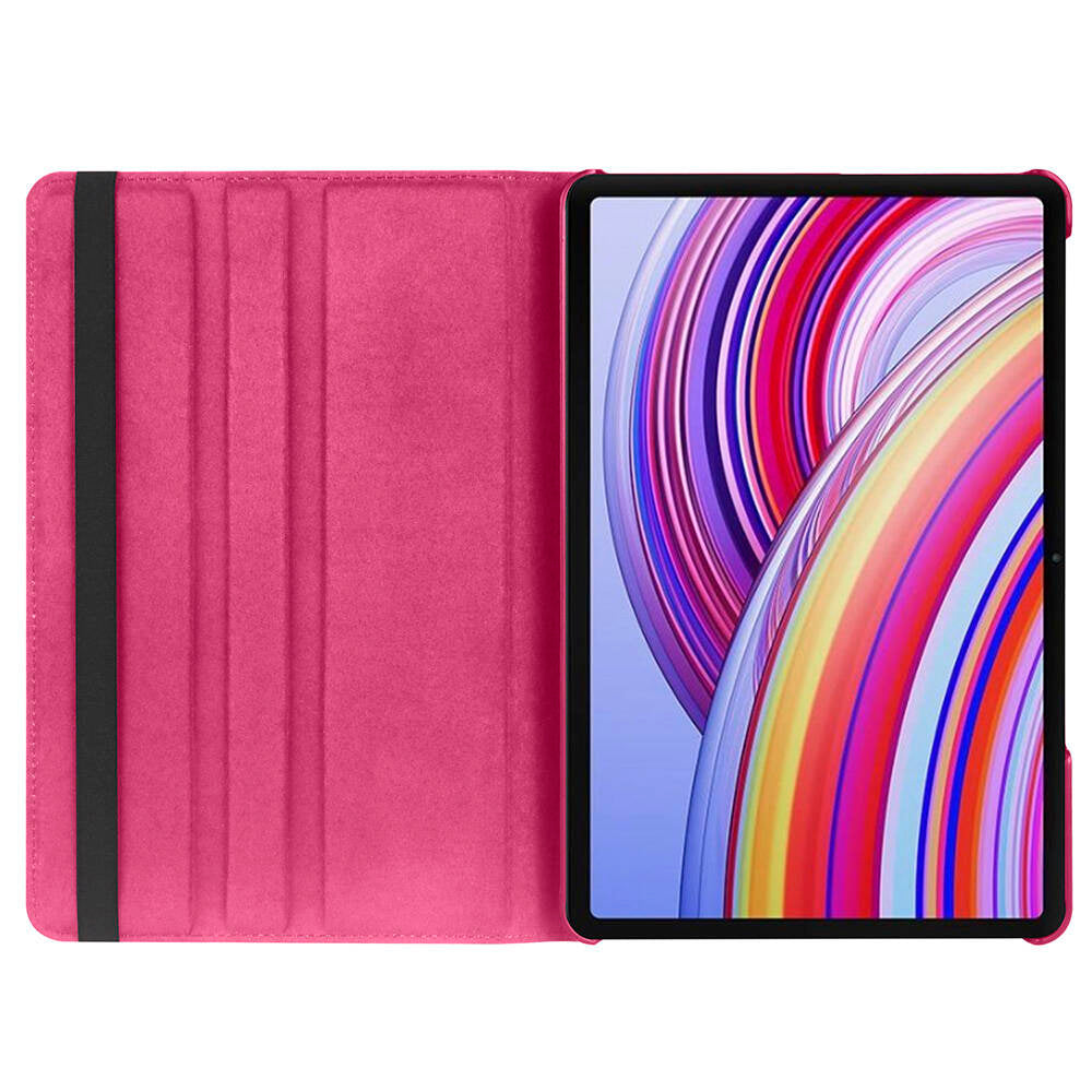 Xiaomi Poco Pad Zore Dönebilen Standlı Kılıf Siyah