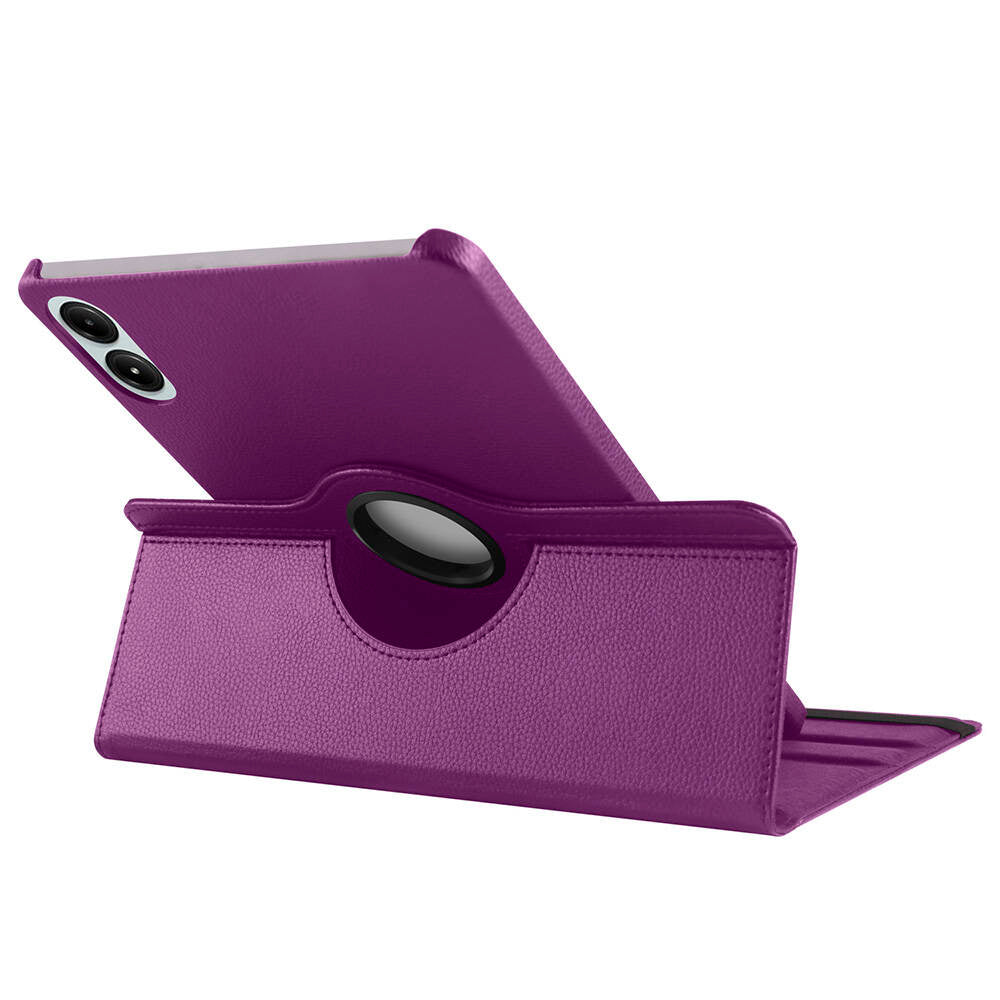 Xiaomi Poco Pad Zore Dönebilen Standlı Kılıf Pembe Koyu