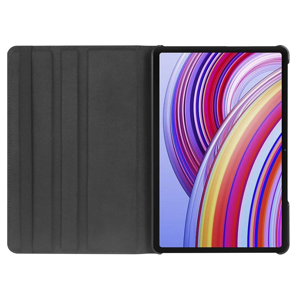 Xiaomi Poco Pad Zore Dönebilen Standlı Kılıf Siyah