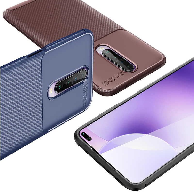 Xiaomi Poco X2 Kılıf Zore Negro Silikon Kapak Siyah
