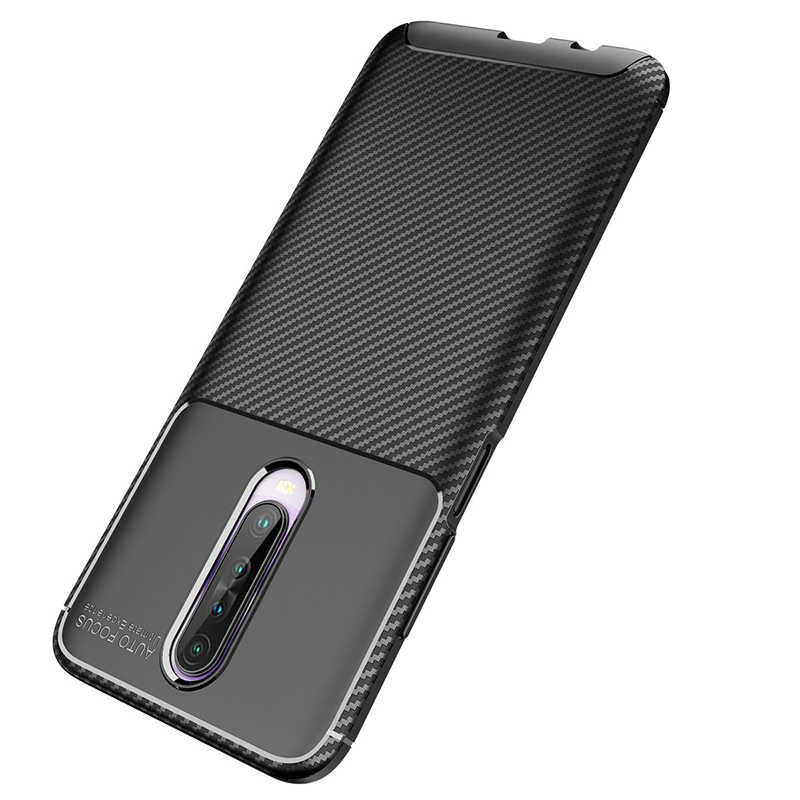 Xiaomi Poco X2 Kılıf Zore Negro Silikon Kapak Kahverengi