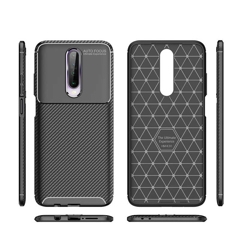 Xiaomi Poco X2 Kılıf Zore Negro Silikon Kapak Lacivert