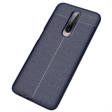 Xiaomi Poco X2 Kılıf Zore Niss Silikon Kapak Lacivert