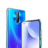 Xiaomi Poco X2 Kılıf Zore Süper Silikon Kapak Renksiz