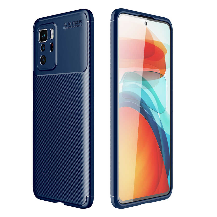 Xiaomi Poco X3 GT Kılıf Zore Negro Silikon Kapak Kahverengi