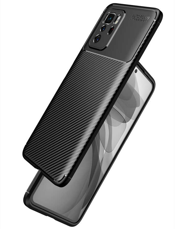 Xiaomi Poco X3 GT Kılıf Zore Negro Silikon Kapak Lacivert