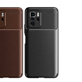 Xiaomi Poco X3 GT Kılıf Zore Negro Silikon Kapak Kahverengi