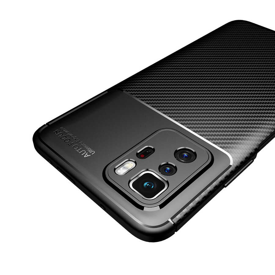 Xiaomi Poco X3 GT Kılıf Zore Negro Silikon Kapak Lacivert