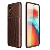 Xiaomi Poco X3 GT Kılıf Zore Negro Silikon Kapak Kahverengi