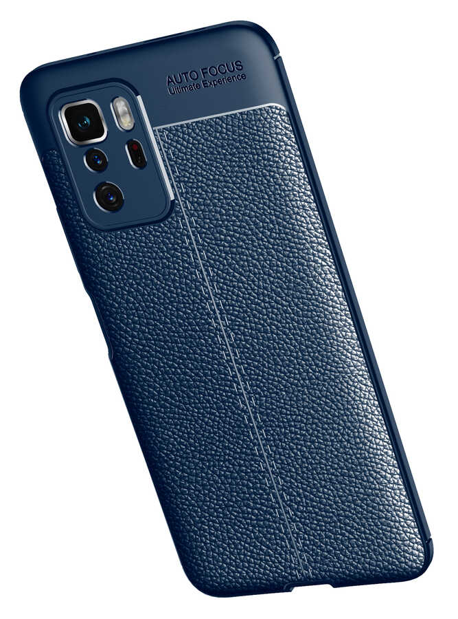 Xiaomi Poco X3 GT Kılıf Zore Niss Silikon Kapak Lacivert