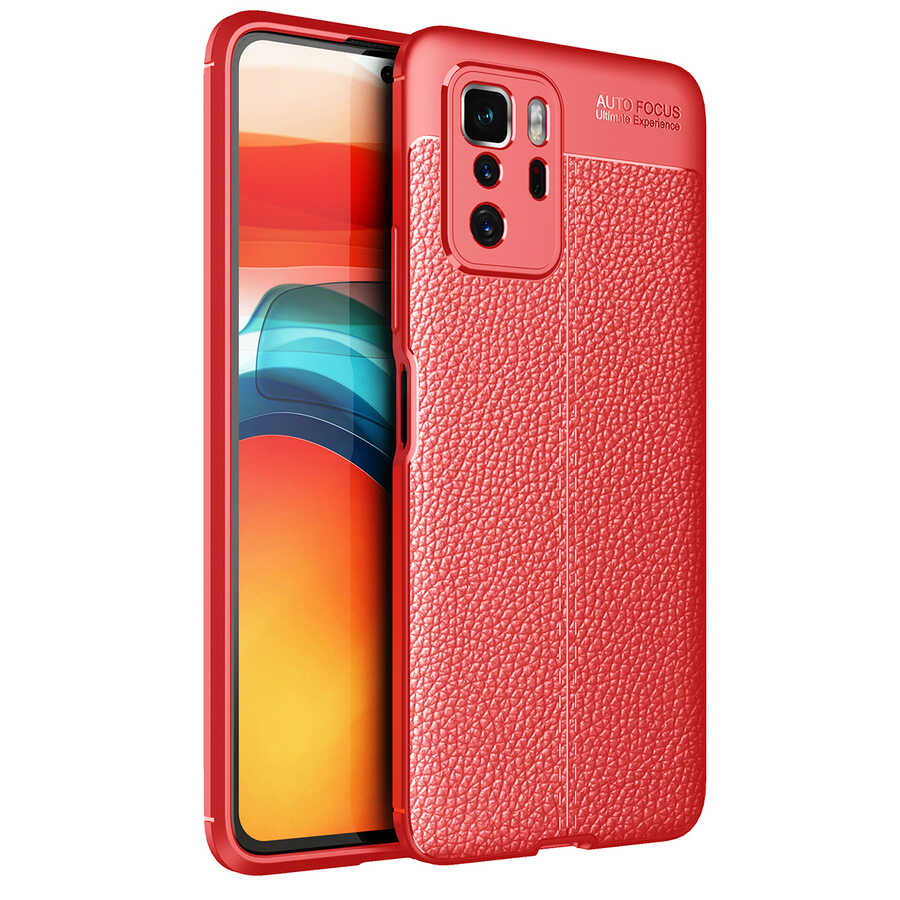 Xiaomi Poco X3 GT Kılıf Zore Niss Silikon Kapak Kırmızı