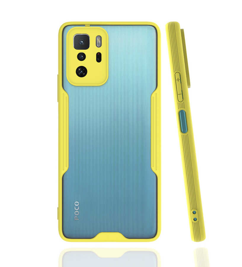 Xiaomi Poco X3 GT Kılıf Zore Parfe Kapak Lacivert