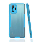 Xiaomi Poco X3 GT Kılıf Zore Parfe Kapak Mavi