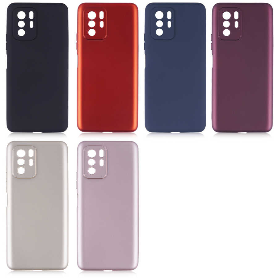 Xiaomi Poco X3 GT Kılıf Zore Premier Silikon Kapak Kırmızı