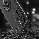 Xiaomi Poco X3 GT Kılıf Zore Ravel Silikon Kapak Siyah-Mavi