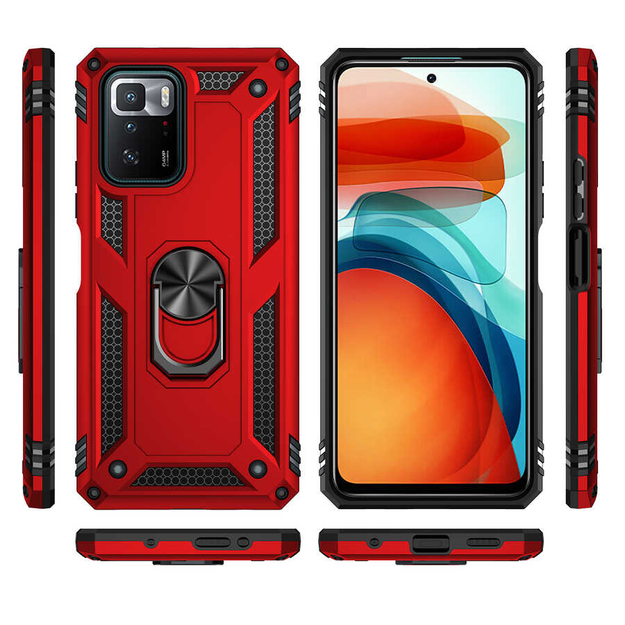 Xiaomi Poco X3 GT Kılıf Zore Vega Kapak Mavi
