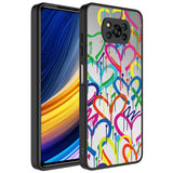 Xiaomi Poco X3 Kılıf Aynalı Desenli Kamera Korumalı Parlak Zore Mirror Kapak Kalp