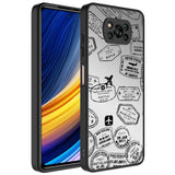 Xiaomi Poco X3 Kılıf Aynalı Desenli Kamera Korumalı Parlak Zore Mirror Kapak Seyahat