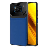 Xiaomi Poco X3 Kılıf Zore Emiks Kapak Lacivert