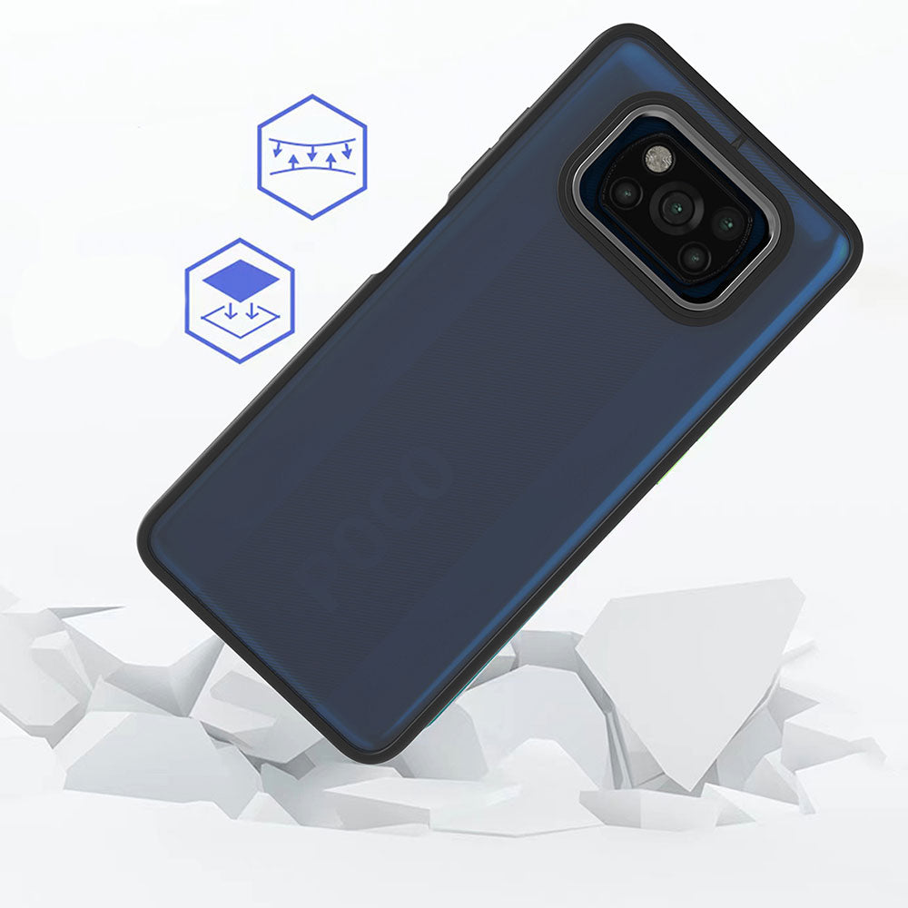 Xiaomi Poco X3 Kılıf Zore Flora Kapak Lila