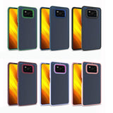 Xiaomi Poco X3 Kılıf Zore Flora Kapak Mavi